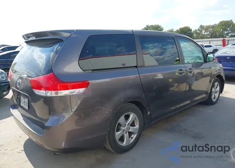 2012 Toyota Sienna Le from USA, damaged, VIN 5TDKA3DC0CS013988